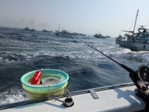 キハダマグロ船でレンタルできる道具