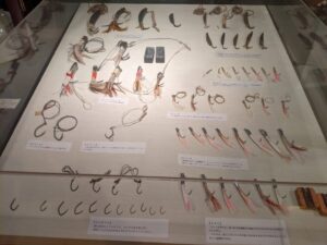 伊勢の釣り具の博物館で見つけた弓角