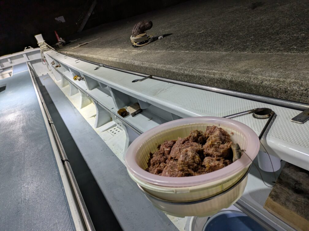 太郎丸で提供されたコマセ