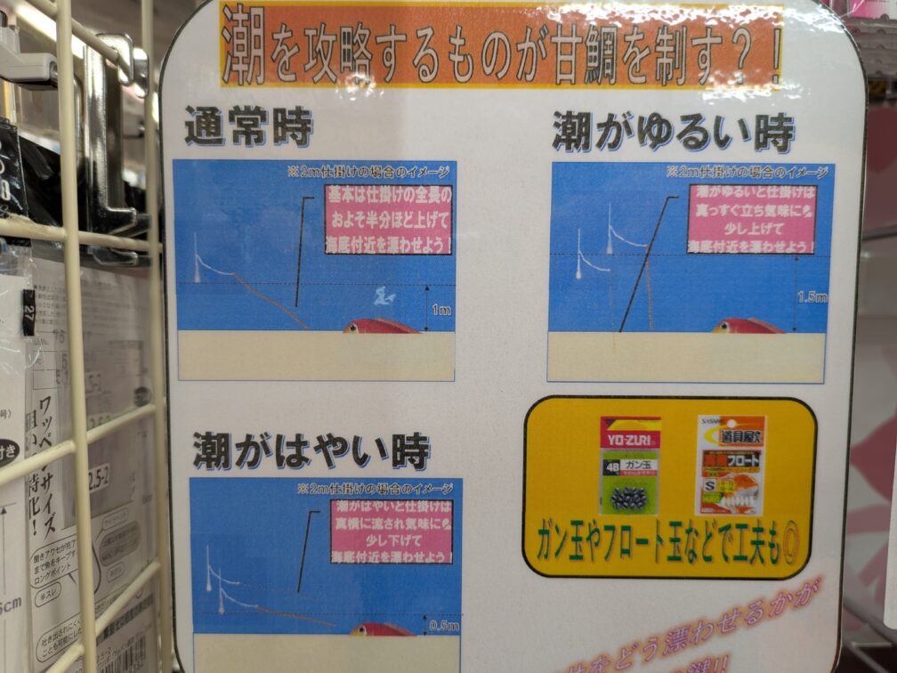 アマダイの釣り方